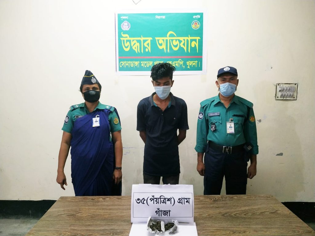 কেএমপি’র মাদক বিরোধী অভিযানে মাদকসহ ২ ব্যবসায়ী গ্রেফতার