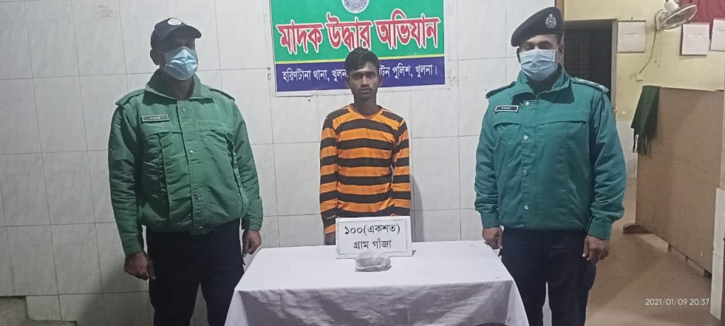 কেএমপি’র মাদক বিরোধী অভিযানে মাদকসহ ২ ব্যবসায়ী গ্রেফতার