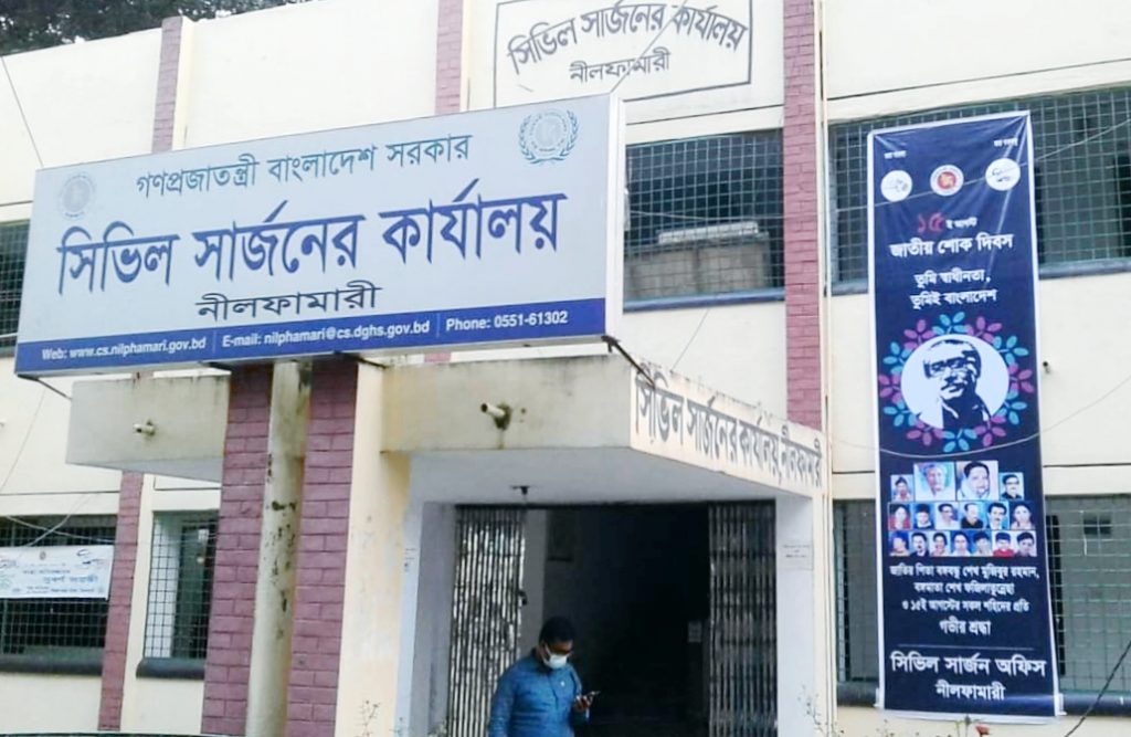 নীলফামারীতে শিশু ও চীনা নাগরিকসহ নতুন করে আরও ৩৬ জনের করোনা শনাক্ত