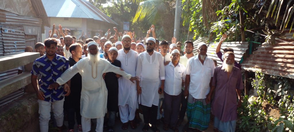 দাউদকান্দির গৌরীপুর ইউনিয়নে ইউপি নির্বাচন উপলক্ষে মানিক সরকারের মতবিনিময় সভা