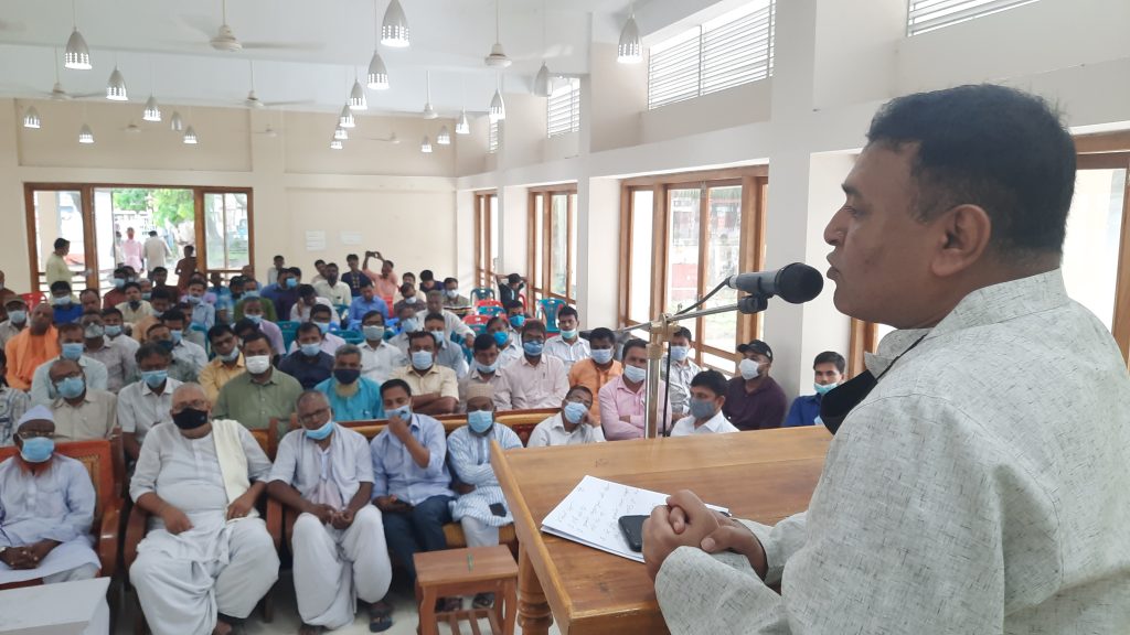 সম্প্রীতির বন্ধন সুদৃঢ় করার লক্ষ্যে নাসিরনগরে মতবিনিময় সভা