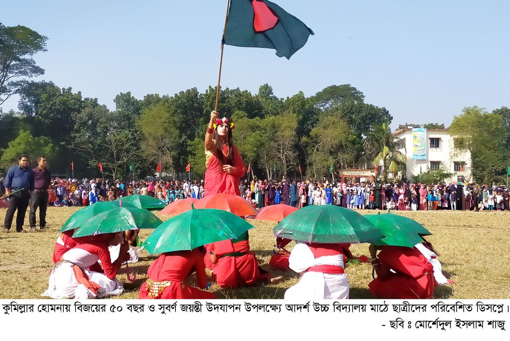 হোমনায় বিজয়ের সুবর্ণ জয়ন্তী উদযাপন