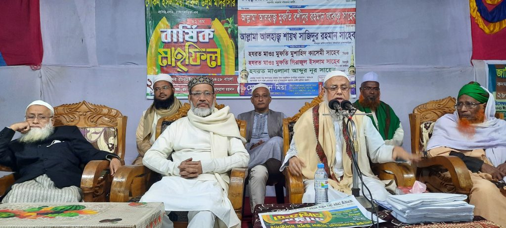 গোর্কণ ইসলামিয়া দারুল উলুম মাদ্রাসার বার্ষিক মাহফিল অনুষ্ঠিত