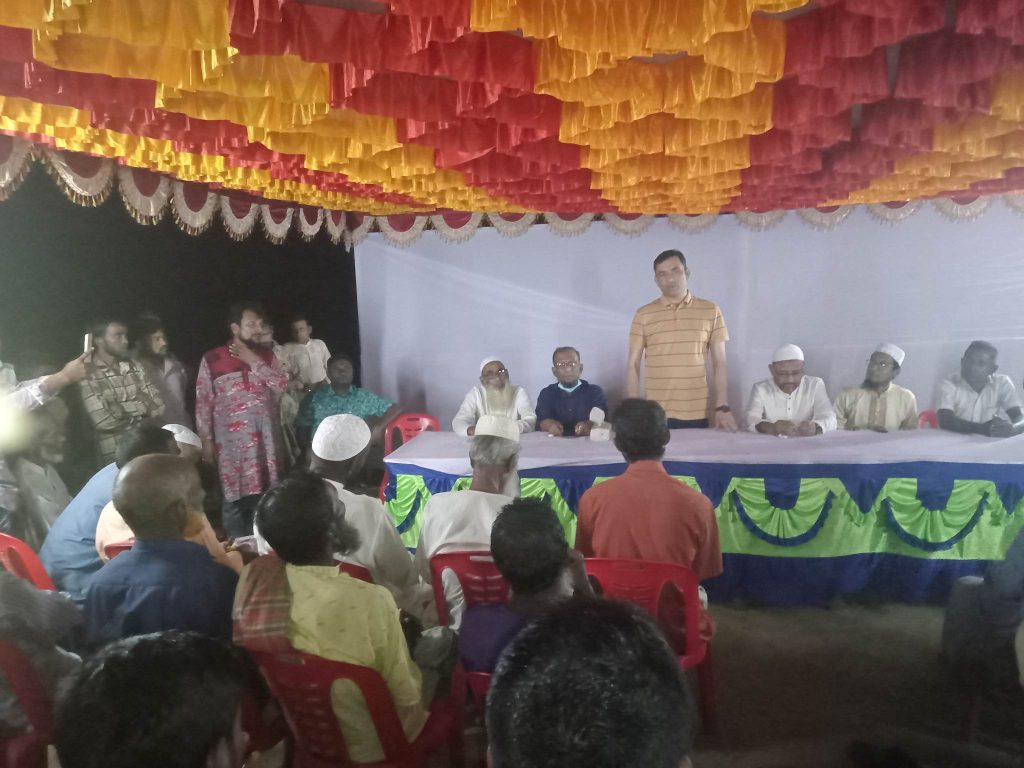 গৌরীপুরে মতবিনিময় সভায় সোমনাথ সাহা