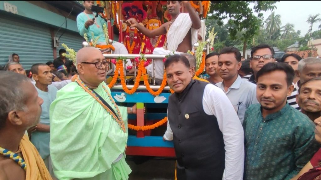 নাসিরনগরে শ্রী শ্রী জগন্নাথ দেবের রথযাত্রা অনুষ্ঠিত