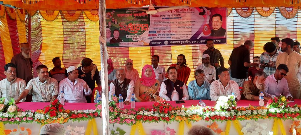 নাসিরনগরে কৃষকলীগের ত্রি-বার্ষিক সম্মেলন অনুষ্ঠিত