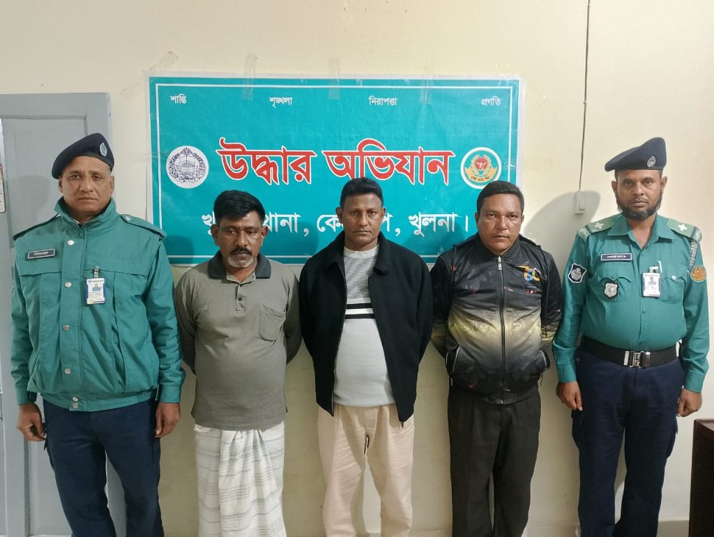 কেএমপি’র অভিযানে মা’দকসহ ৯ মা’দক কারবারি গ্রে’ফতার