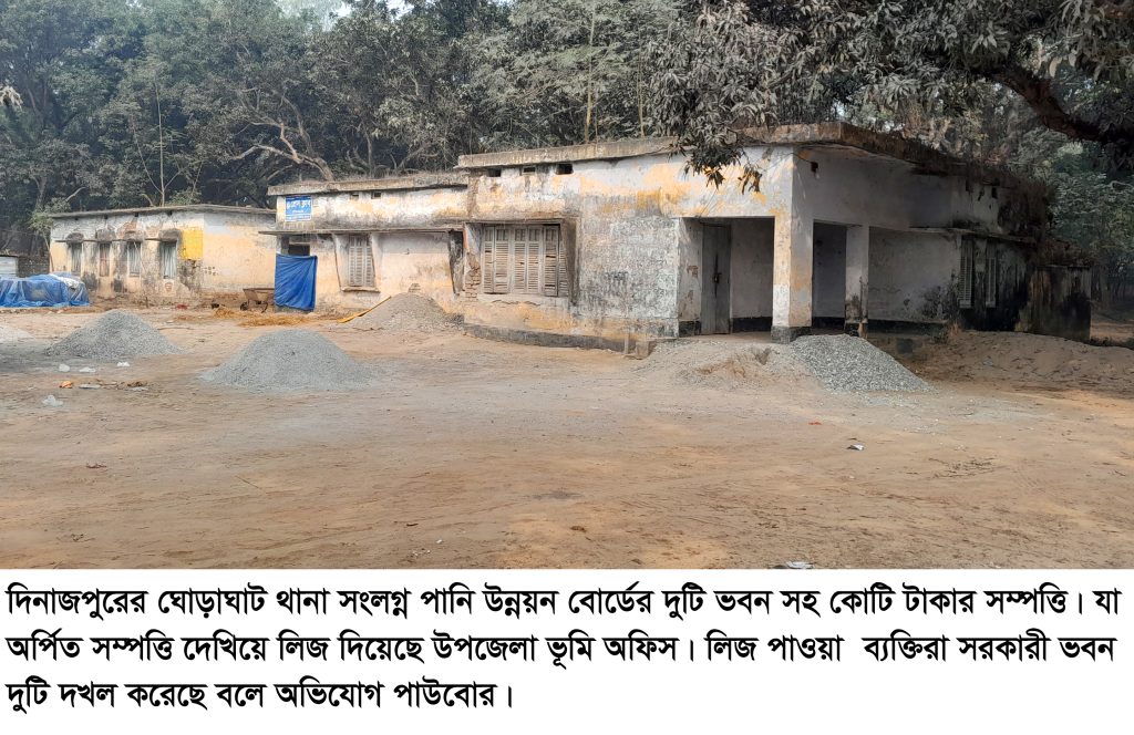 পানি উন্নয়ন বোর্ড ও উপজেলা ভূমি অফিস মুখোমুখী, থানায় পাউবো’র অভিযোগ