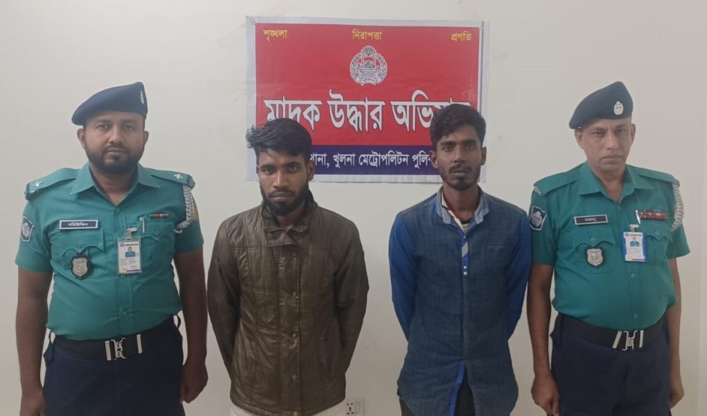 কেএমপি’র অভিযানে মা’দকসহ ৭ মা’দক কারবারি গ্রে’ফতার