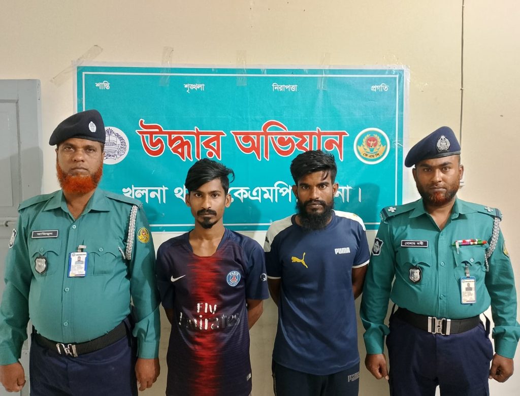 কেএমপি’র অভিযানে মা’দকসহ ৯ মা’দক কারবারি গ্রে’ফতার