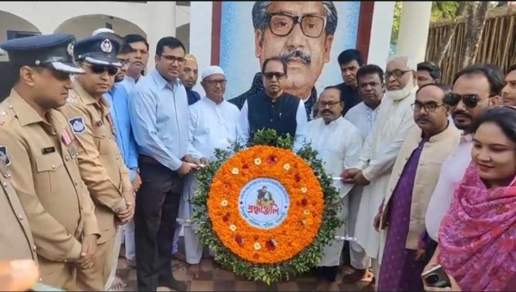 পুঠিয়ায় বঙ্গবন্ধু শেখ মুজিবুর রহমানের ১০৪ তম জন্মদিন ও জাতীয় শিশু দিবস পালিত