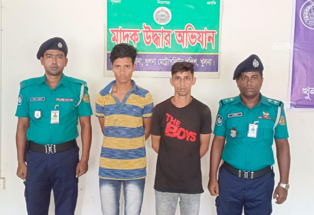 কেএমপি’র অভিযানে মা’দকসহ ৭ মা’দক কারবারি গ্রে’ফতার