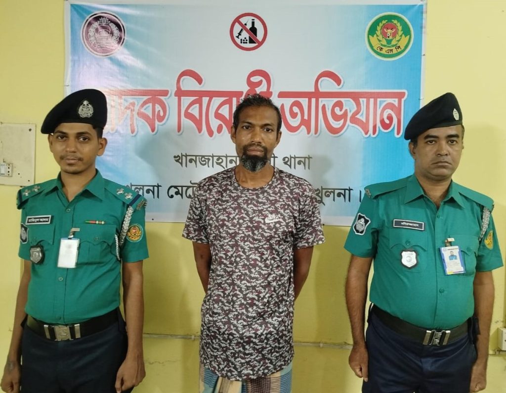 কেএমপি’র অভিযানে মা’দকসহ ৬ মা’দক কারবারি গ্রে’ফতার