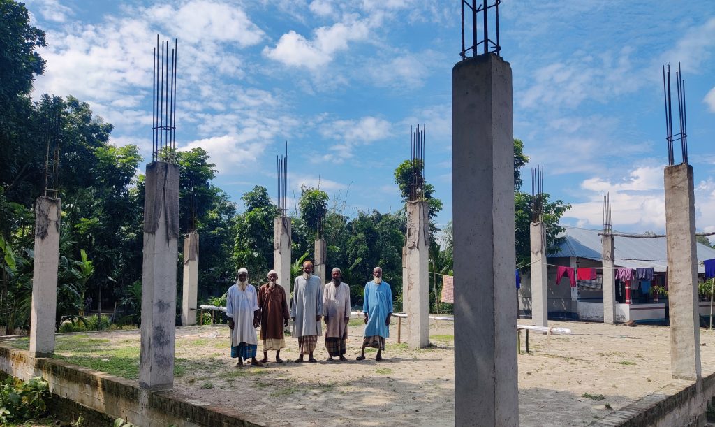 বোয়ালমারী জামে মসজিদ নির্মাণ কাজে আর্থিক সাহায্যের আবেদন