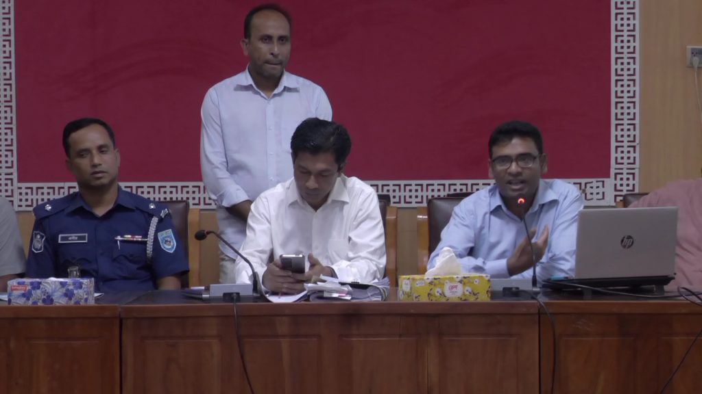 তেঁতুলিয়ায় দুর্গাপূজা উপলক্ষে প্রস্তুতিমূলক সভা