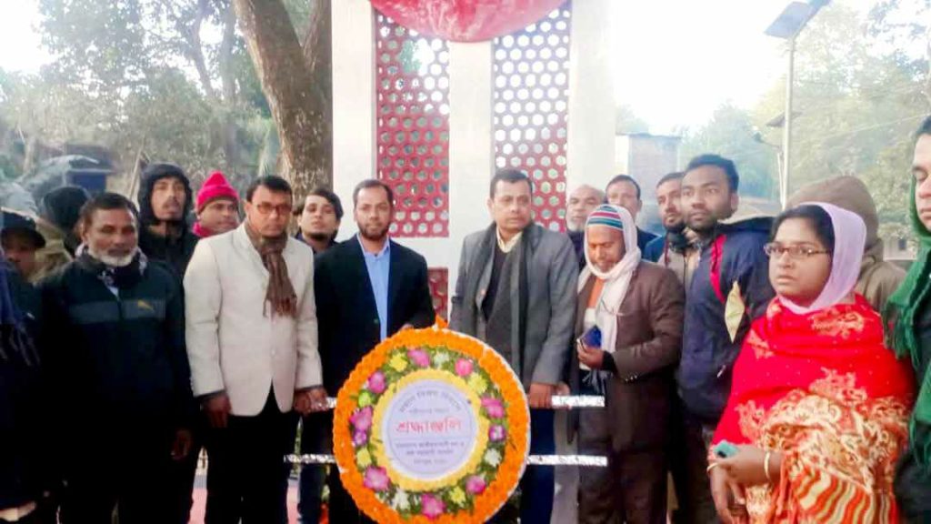 মিঠাপুকুরে যথাযথ মর্যাদায় মহান বিজয় দিবস পালিত