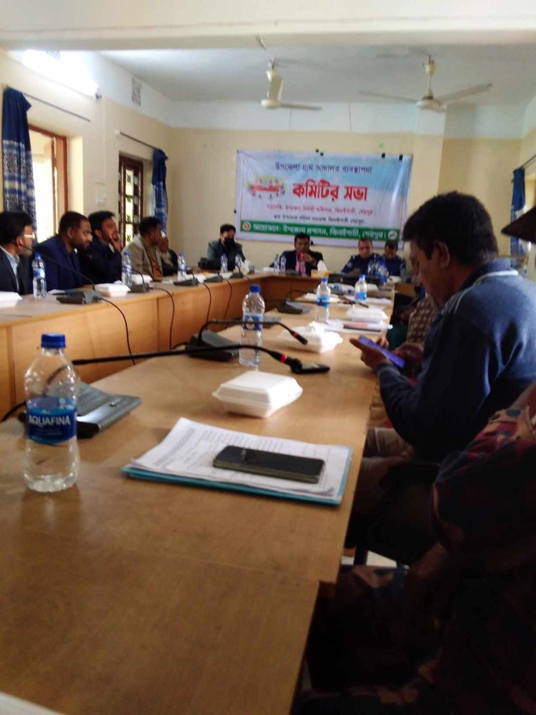 ঝিনাইগাতীতে উপজেলা আইন-শৃঙ্খলা কমিটির সভা অনুষ্ঠিত