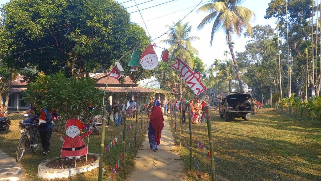 শেরপুরের ঝিনাইগাতীতে বড়দিন পালিত