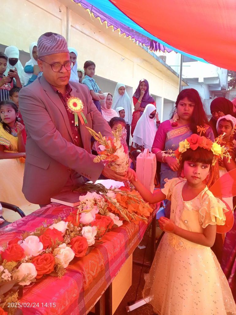 হাছানিয়া স.প্রা.বিদ্যালয়ের বার্ষিক ক্রীড়া প্রতিযোগিতা অনুষ্ঠিত