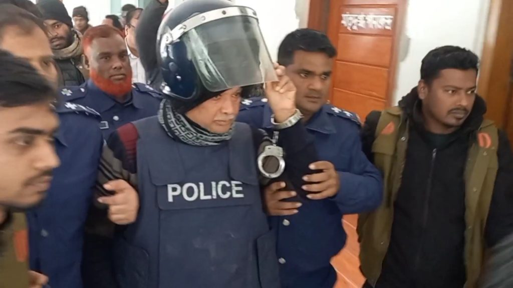 পঞ্চগড়ে রিমাণ্ড শেষে সাবেক রেলমন্ত্রী সুজনকে কারাগারে