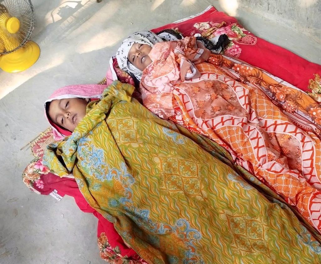 পুঠিয়ায় বিদ্যুৎস্পৃষ্টে মামাতো ফুফাতো দুই বোনের মৃত্যু