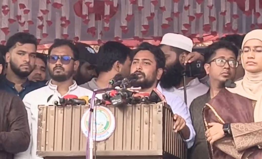 আমরা জামালপুরকে সেই চাঁদাবাজ থেকে উদ্ধার করে একটি জনগণের জামালপুর গড়তে চাই– নাহিদ ইসলাম