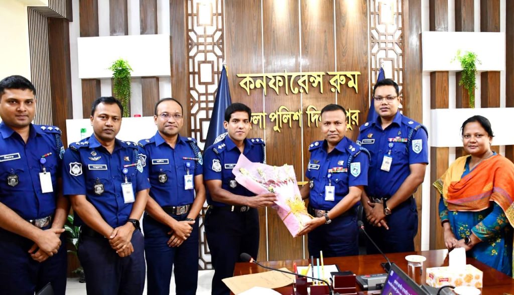 শিক্ষানবিশ সহকারী পুলিশ সুপারের বিদায় সংবর্ধনা অনুষ্ঠিত