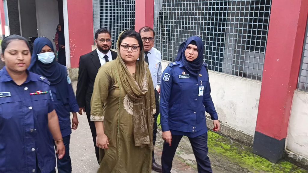 পঞ্চগড়ে যুব মহিলা লীগ নেত্রী কারাগারে