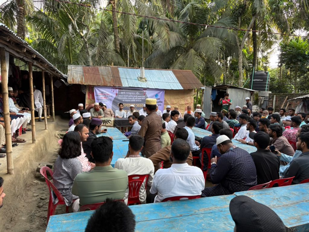 পুঠিয়ায় শহীদ আলী রায়হানের দ্বিতীয় মৃত্যুবার্ষিকীতে স্মরণসভা ও দোয়া