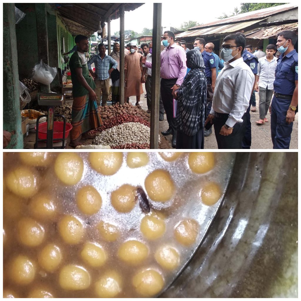 পঞ্চগড়ে জেলা প্রশাসন ও ভোক্তা অধিকারের যৌথ অভিযান 