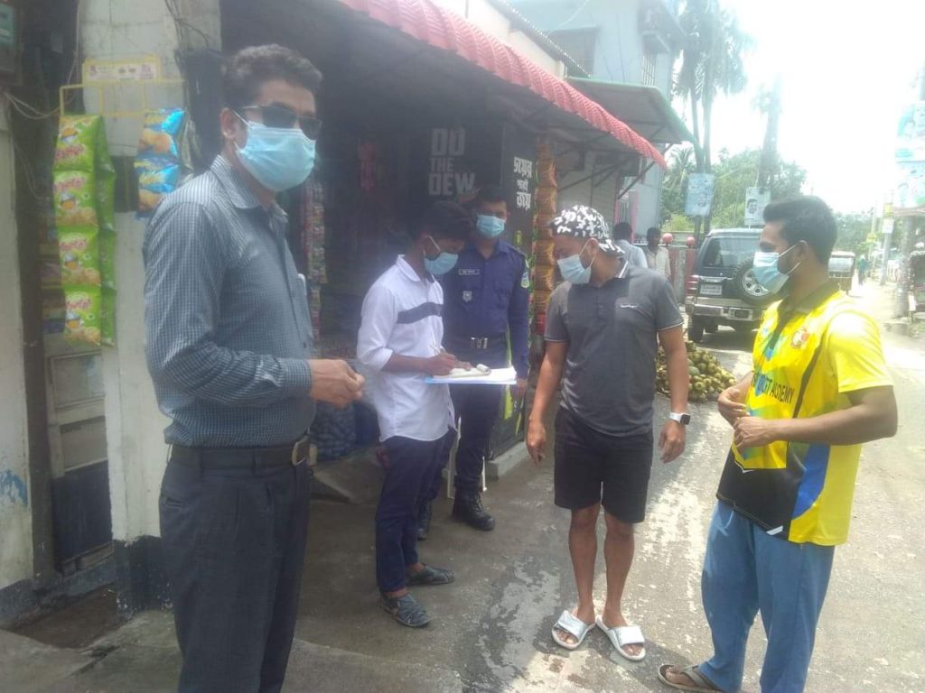 স্বাস্থ্যবিধি না মানায় জাতীয় দলের সাবেক ক্রিকেটার জোবায়ের হোসেন লিখনকে জরিমানা